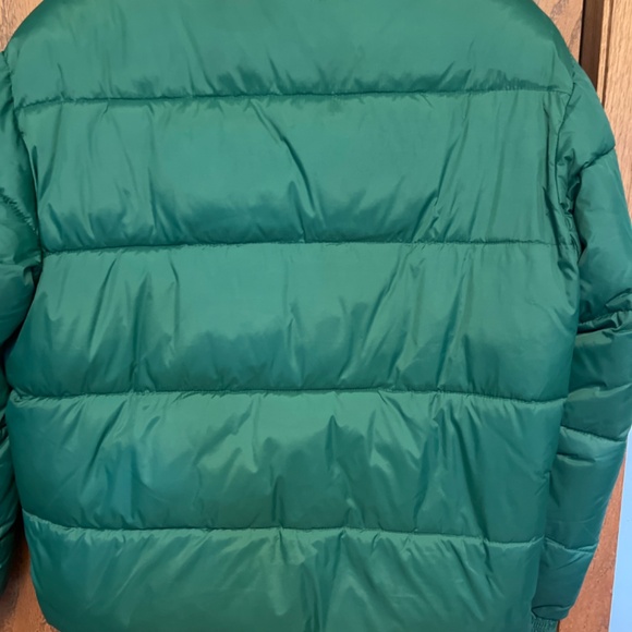 Vintage Quality Old Navy Puffer Jacket Very Warm Forest Green EUC  medium - Picture 7 of 7